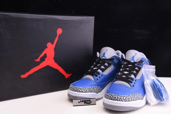 CT8532 3 Retro 'Varsity - Royal' Air Jordan 400 0810